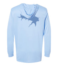 Load image into Gallery viewer, Sherwood Lake Club | Blue Mist Hooded SPF50 LST
